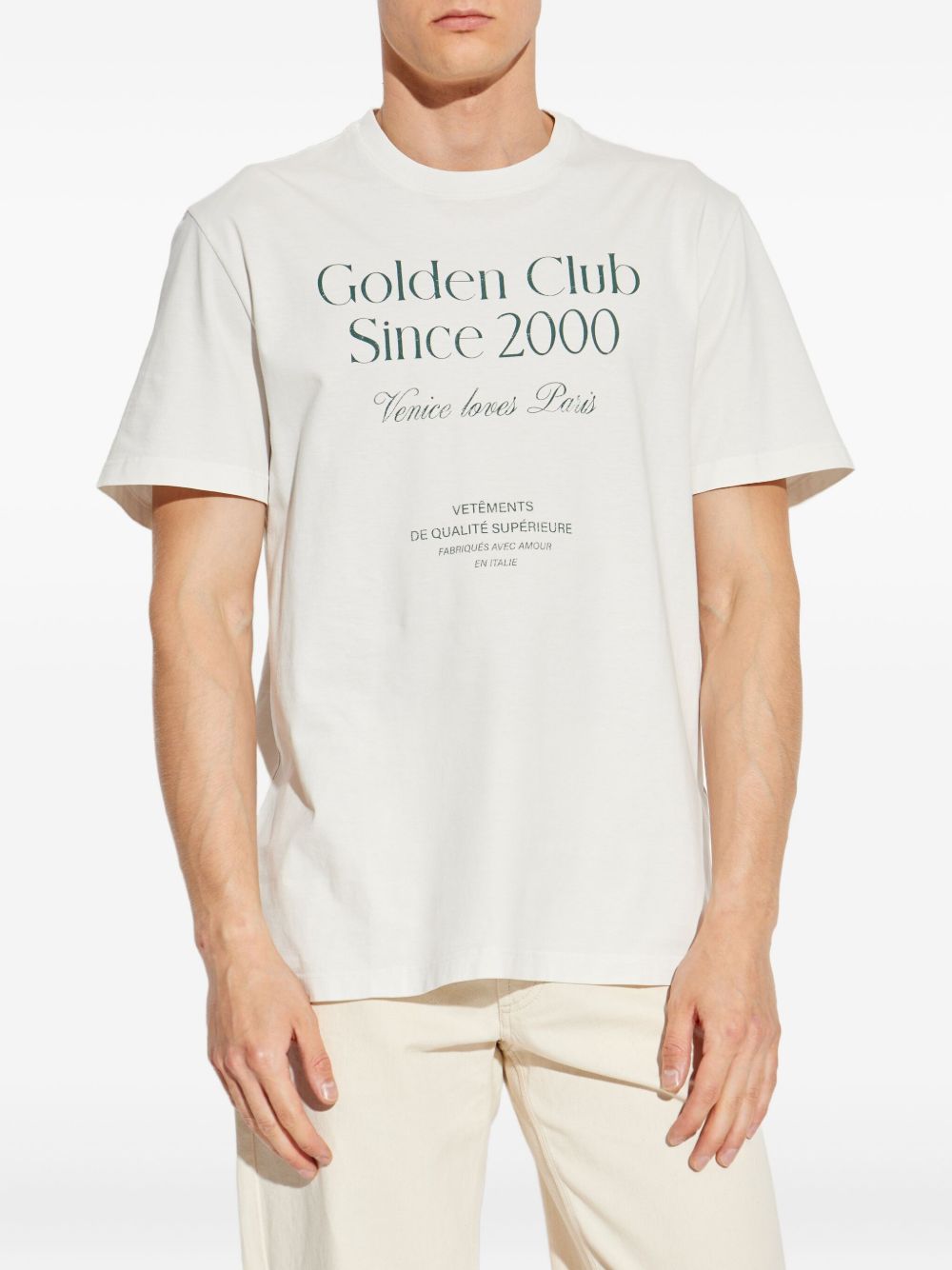 Golden Goose T-shirts and Polos White Golden Goose