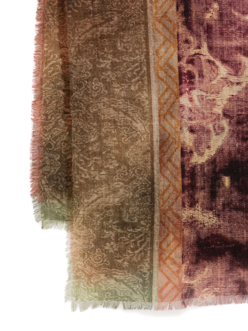 Pierre Louis Mascia Printed cashmere scarf Pierre Louis Mascia