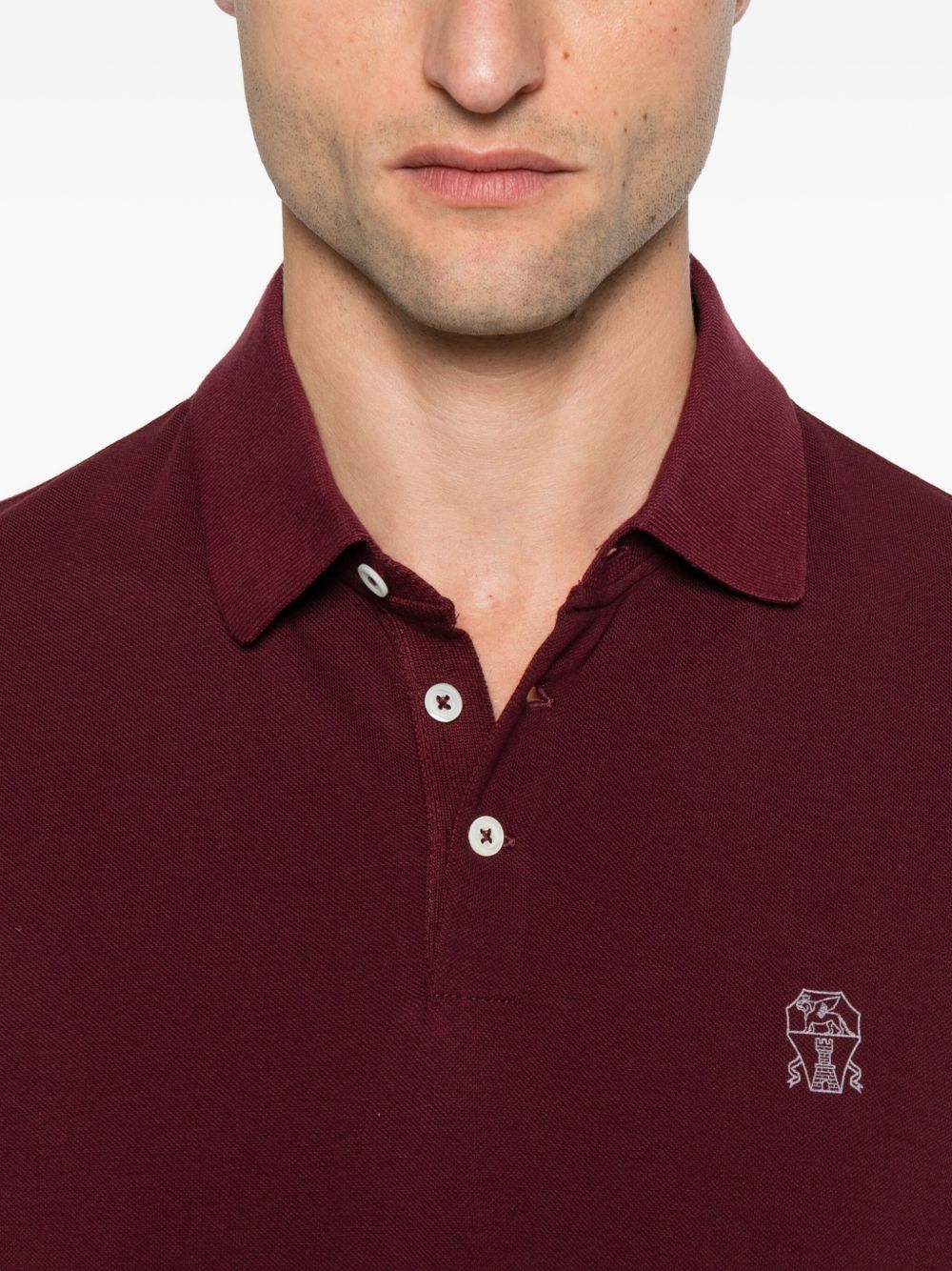 Brunello Cucinelli T-shirts and Polos Red Brunello Cucinelli