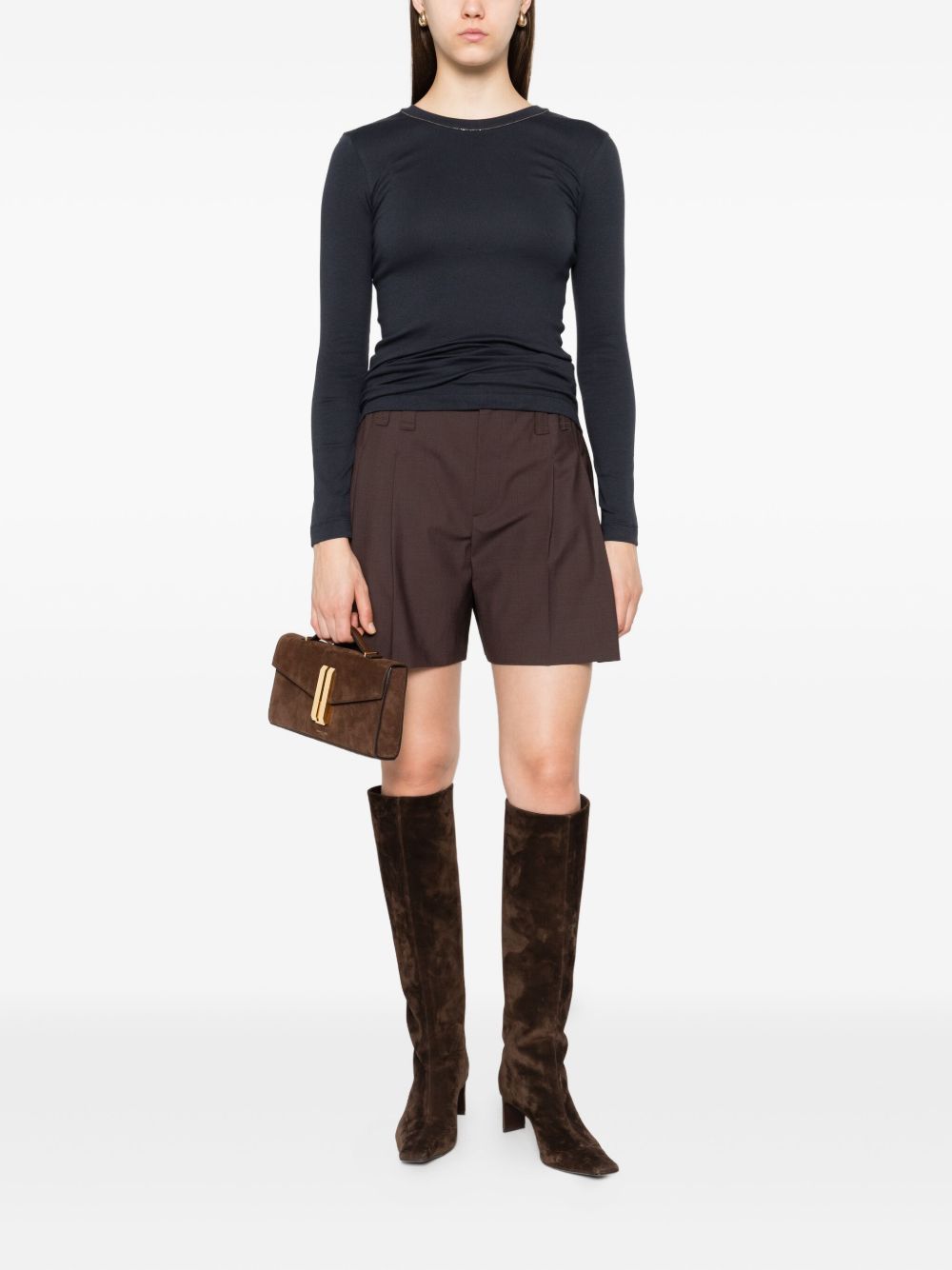 Brunello Cucinelli Monili chain cotton jumper Brunello Cucinelli