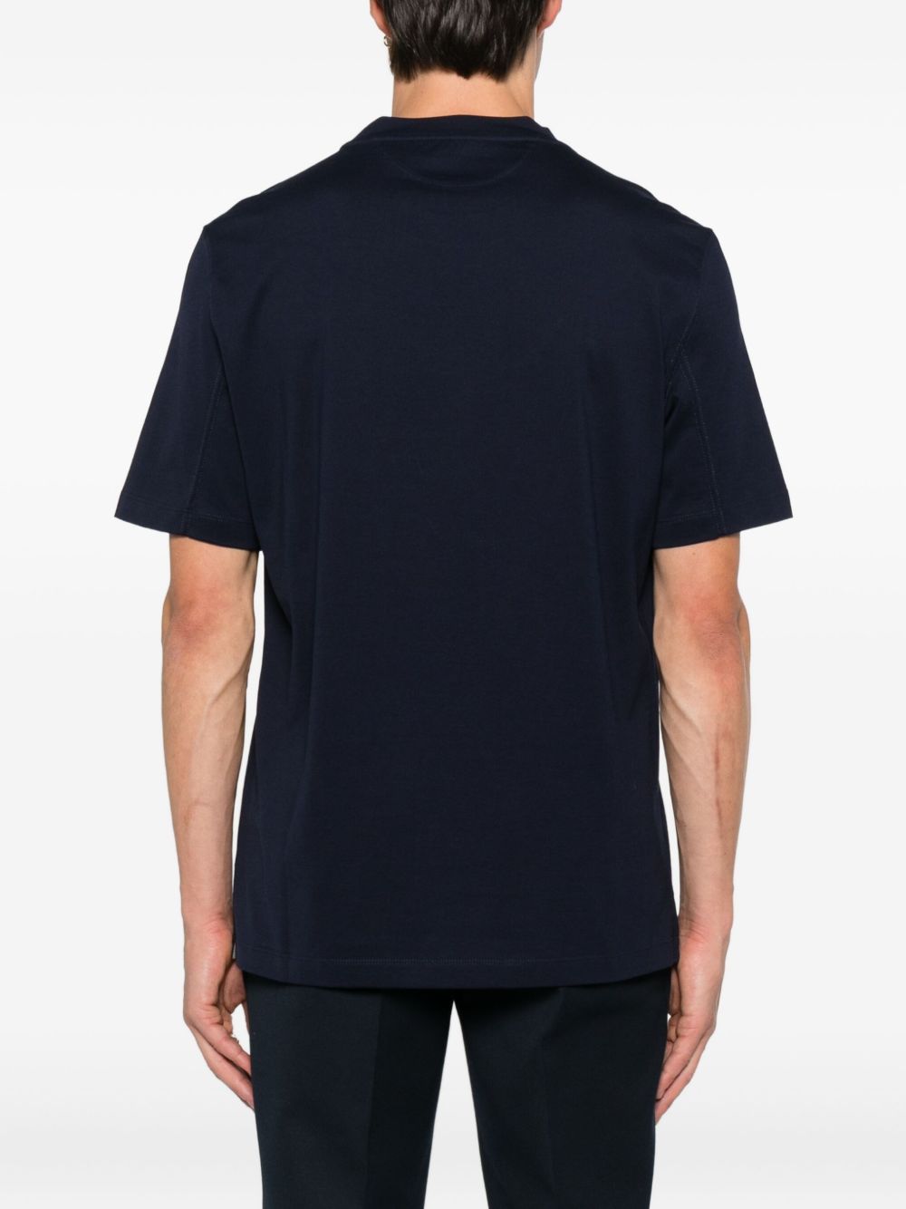 Brunello Cucinelli T-shirts and Polos Blue Brunello Cucinelli