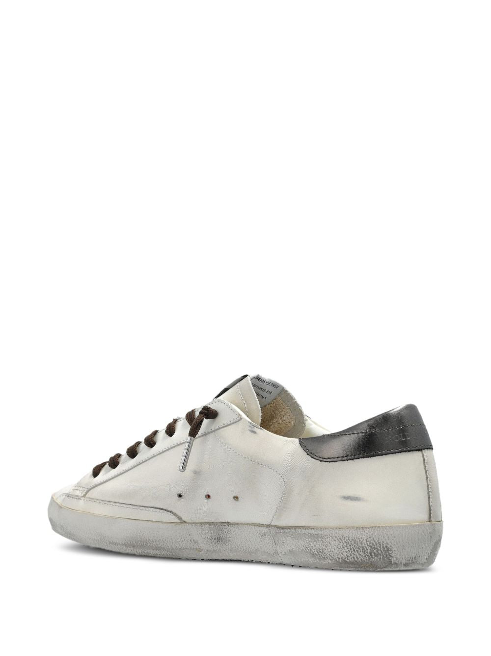 Golden Goose Super-Star in nappa leather with leather star and leather heel tab Golden Goose
