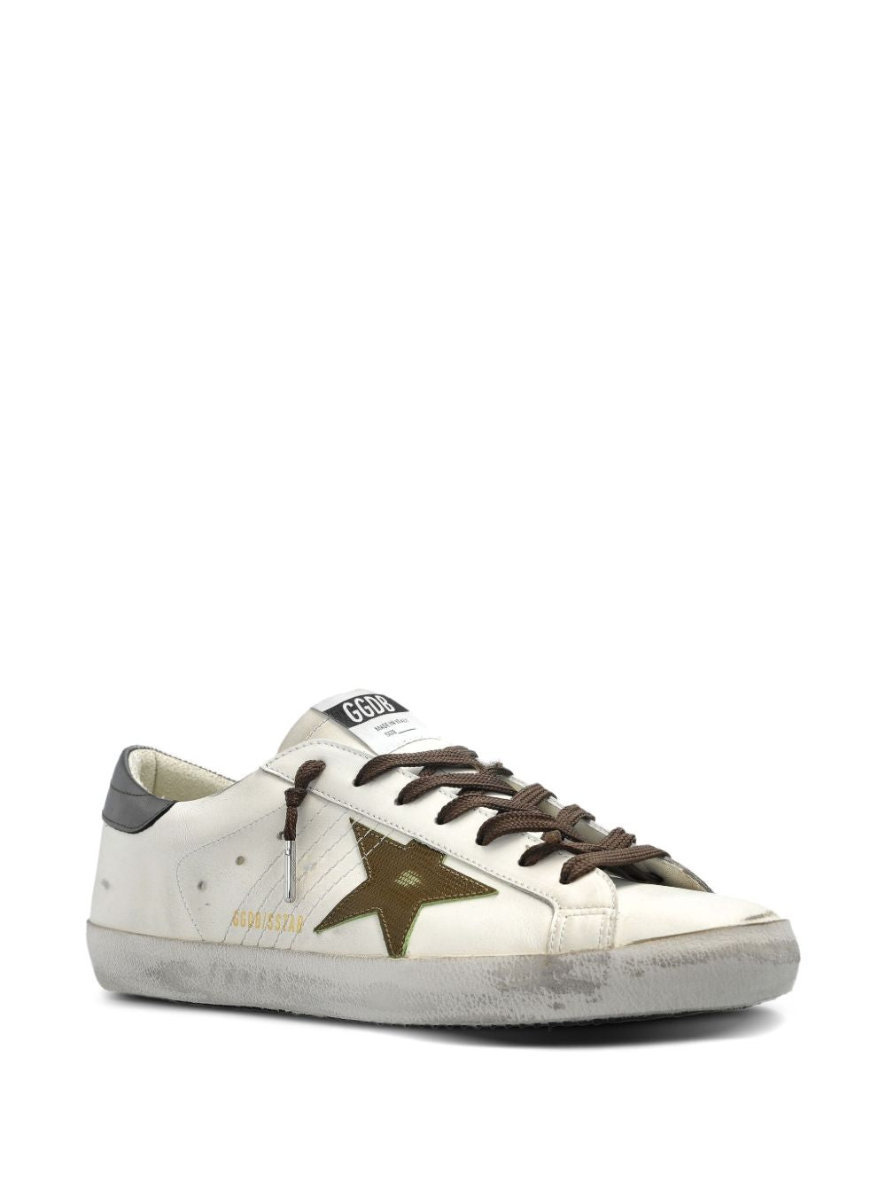 Golden Goose Super-Star in nappa leather with leather star and leather heel tab Golden Goose