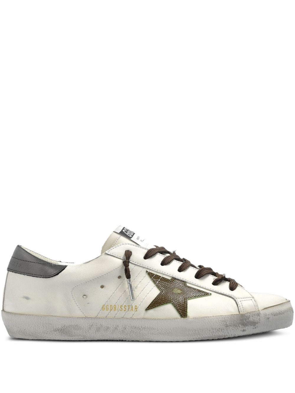 Golden Goose Super-Star in nappa leather with leather star and leather heel tab Golden Goose