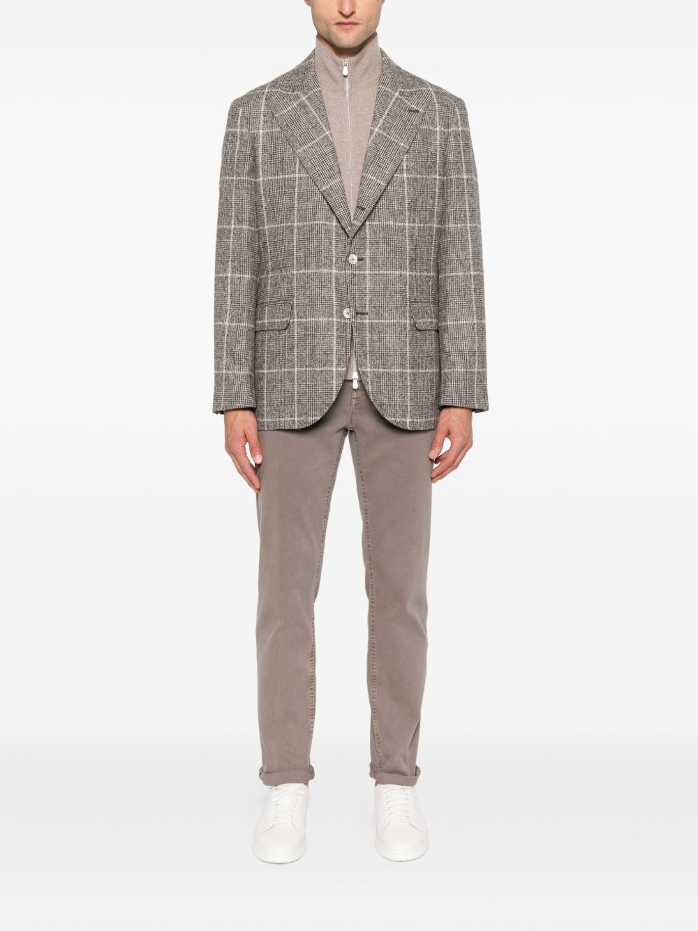 Brunello Cucinelli Cashmere Zipped Cardigan Brunello Cucinelli