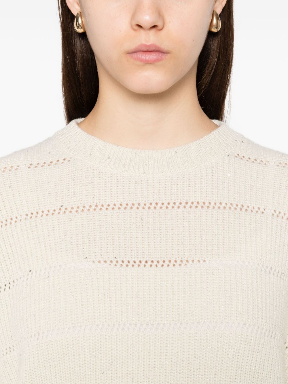 Brunello Cucinelli Open-knit sweater Brunello Cucinelli