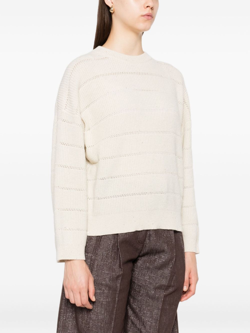Brunello Cucinelli Open-knit sweater Brunello Cucinelli