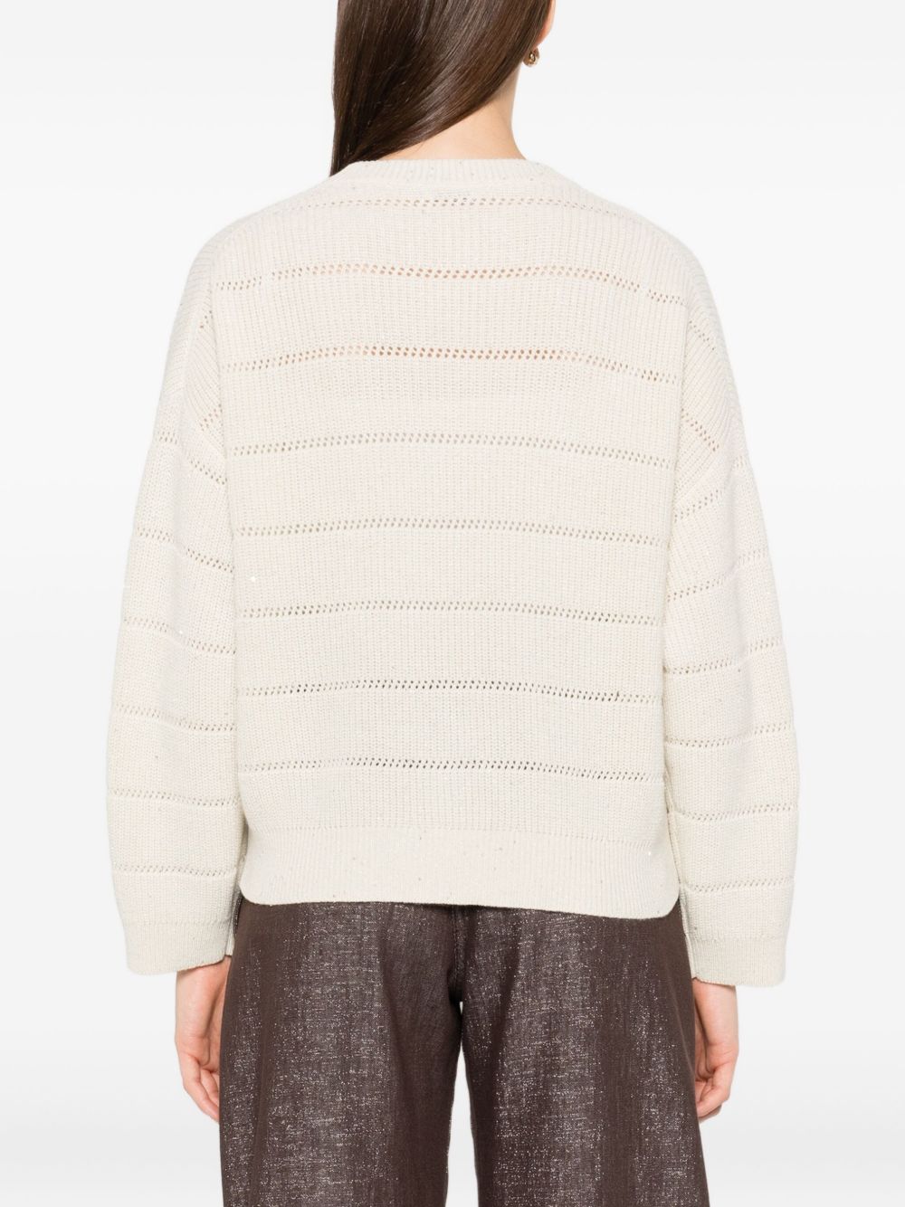 Brunello Cucinelli Open-knit sweater Brunello Cucinelli