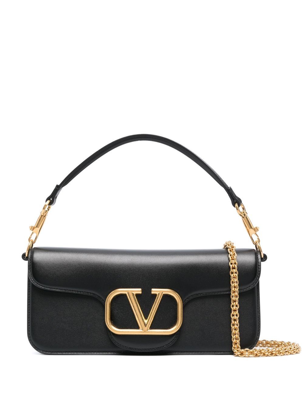 Valentino Garavani Locò Calfskin Shoulder Bag Valentino Garavani