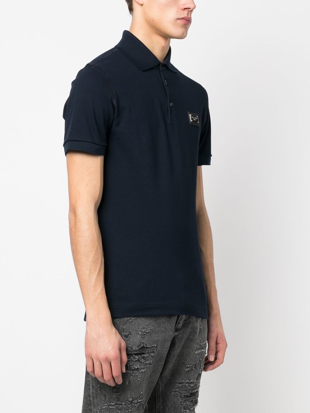Dolce & Gabbana Logo cotton polo shirt Dolce & Gabbana