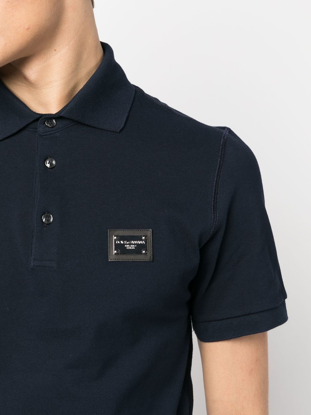 Dolce & Gabbana Logo cotton polo shirt Dolce & Gabbana