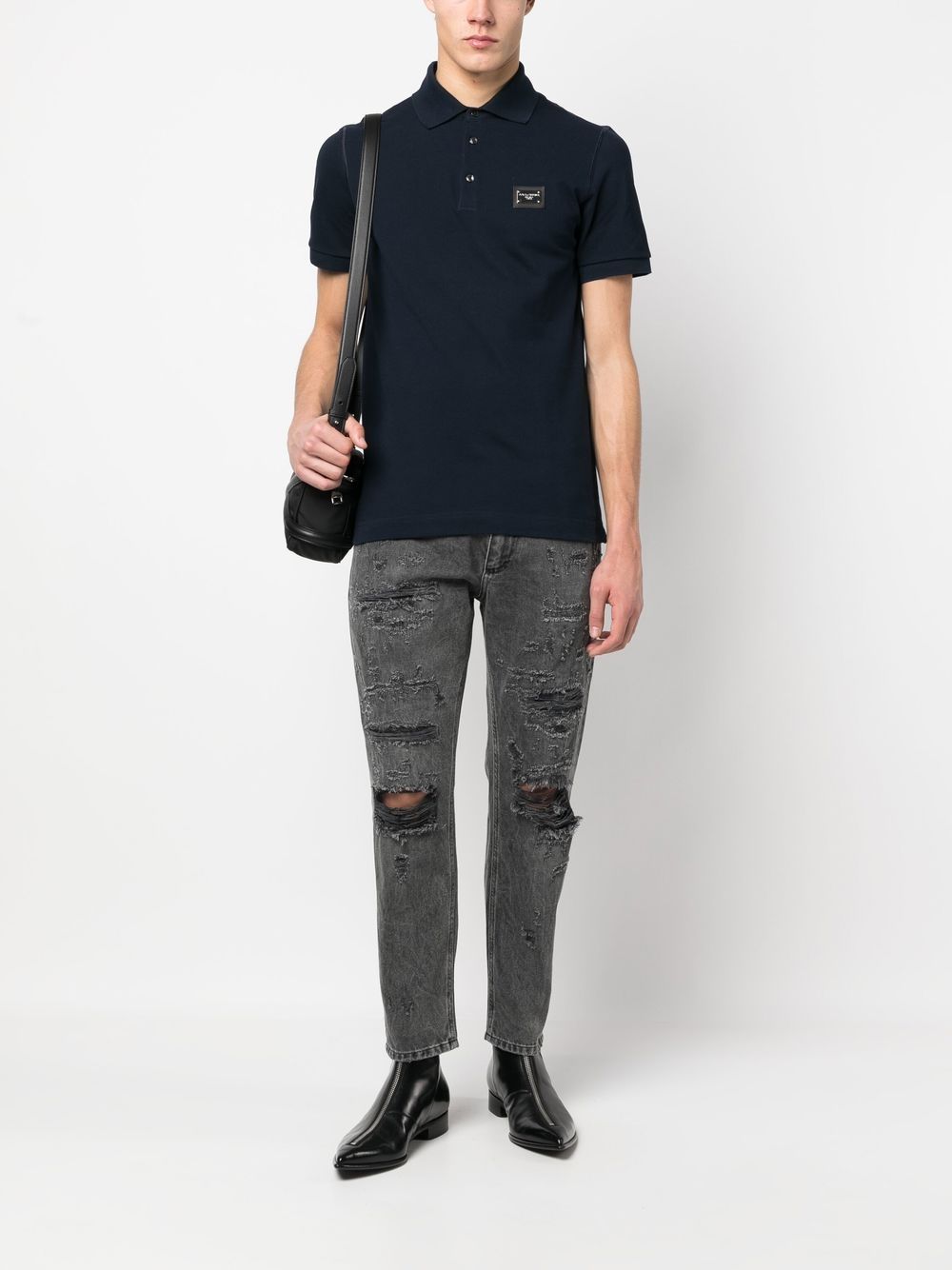 Dolce & Gabbana Logo cotton polo shirt Dolce & Gabbana