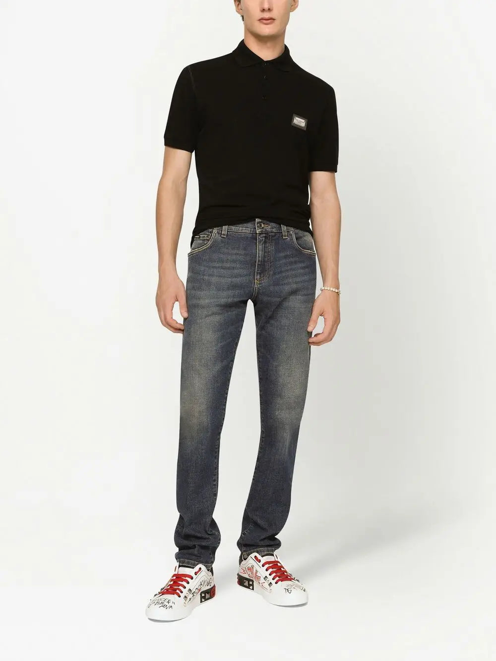 Dolce & Gabbana Logo cotton polo shirt Dolce & Gabbana