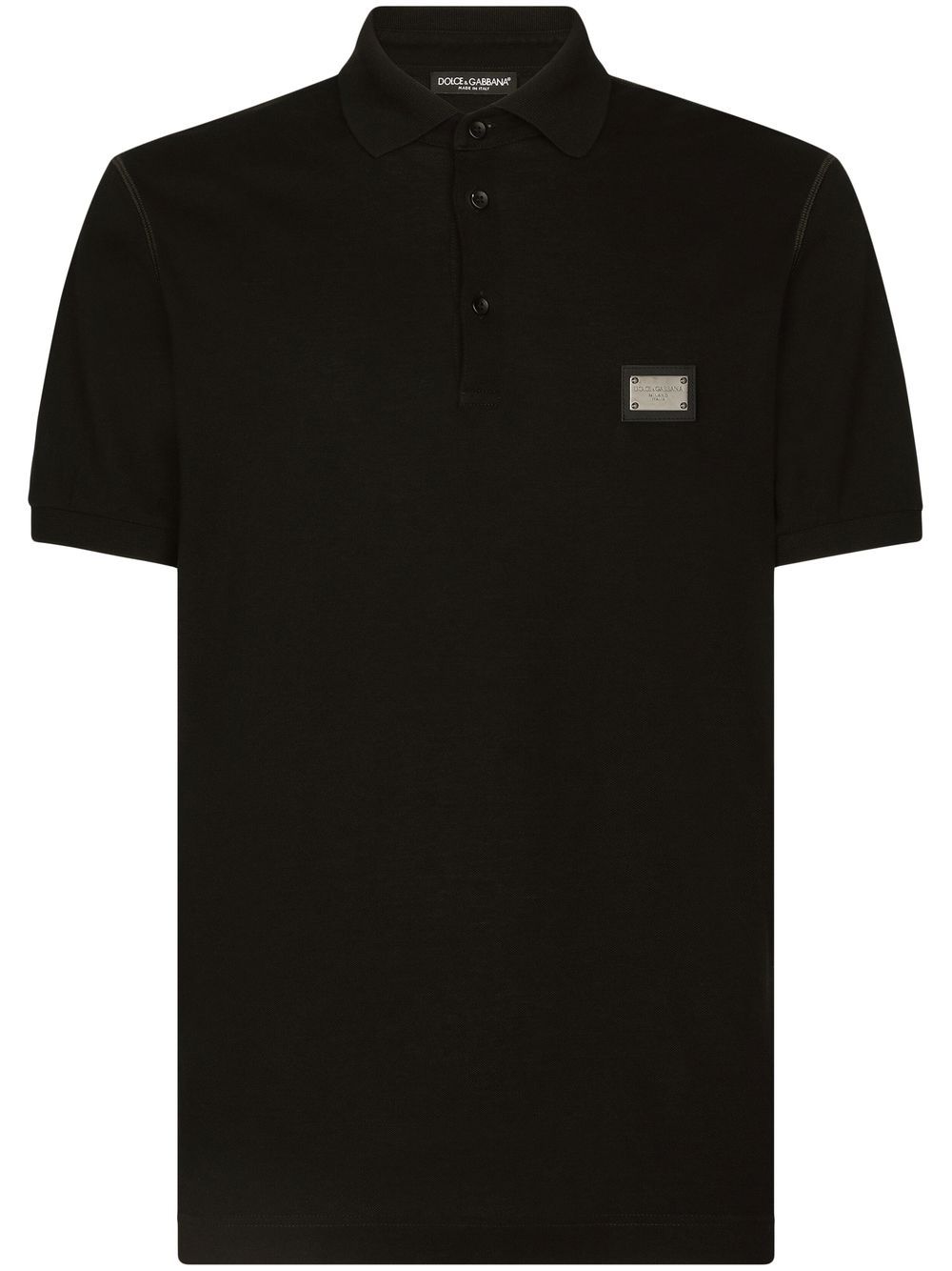 Dolce & Gabbana Logo cotton polo shirt Dolce & Gabbana