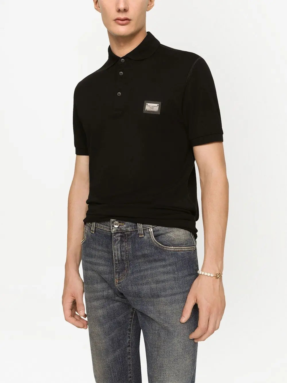 Dolce & Gabbana Logo cotton polo shirt Dolce & Gabbana