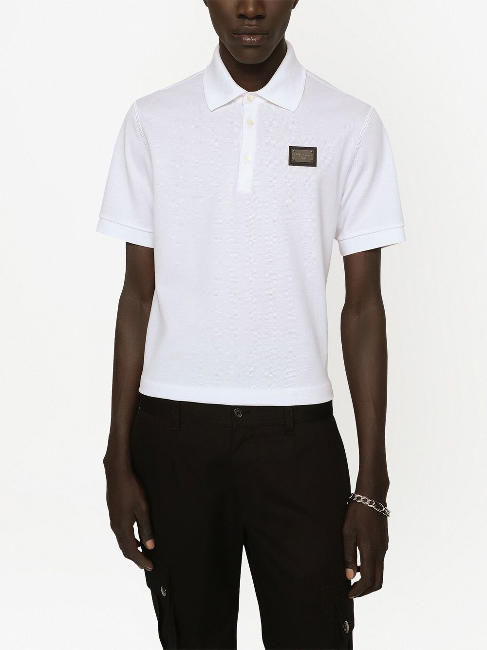 Dolce & Gabbana Logo cotton polo shirt Dolce & Gabbana