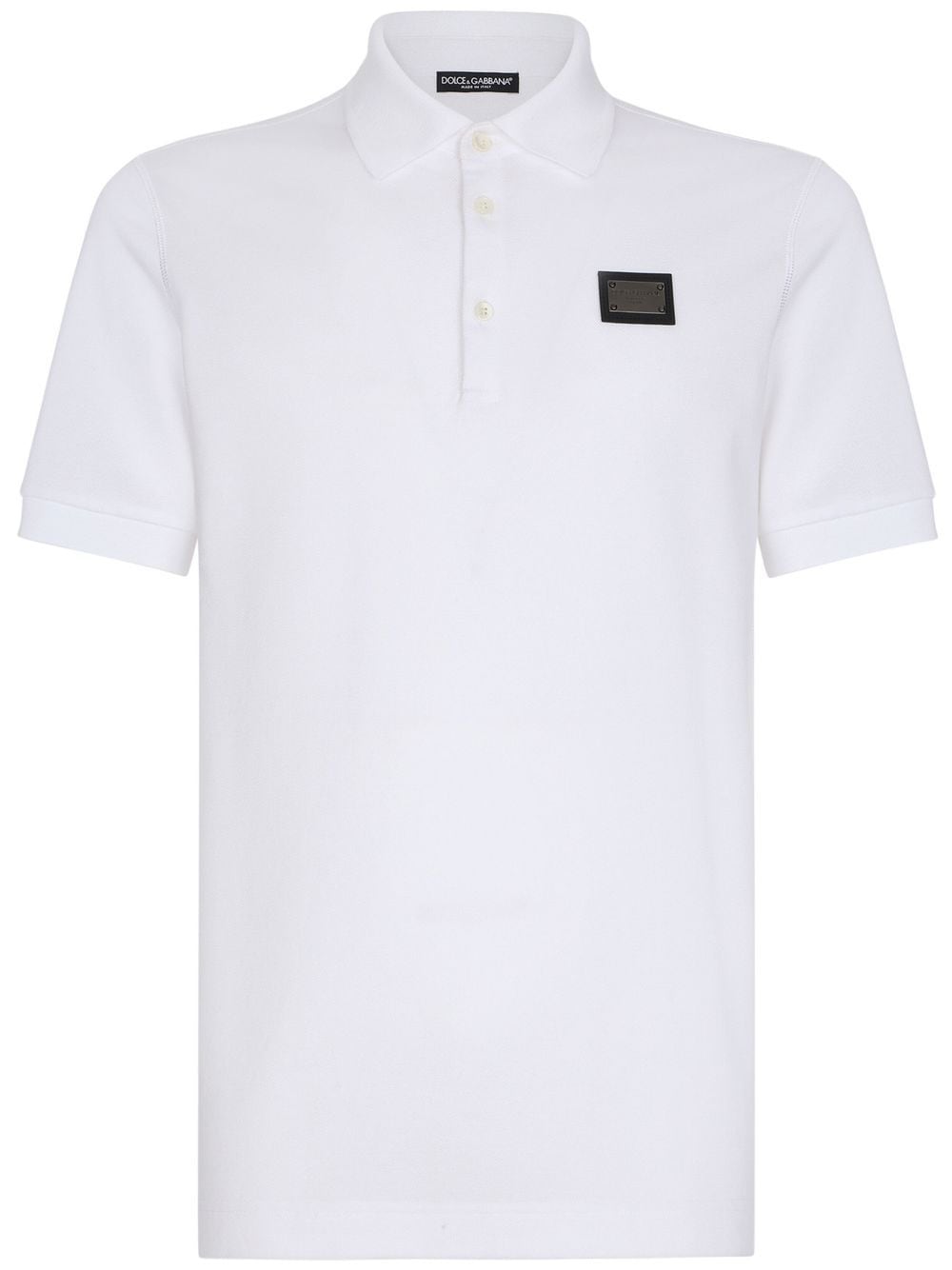 Dolce & Gabbana Logo cotton polo shirt Dolce & Gabbana