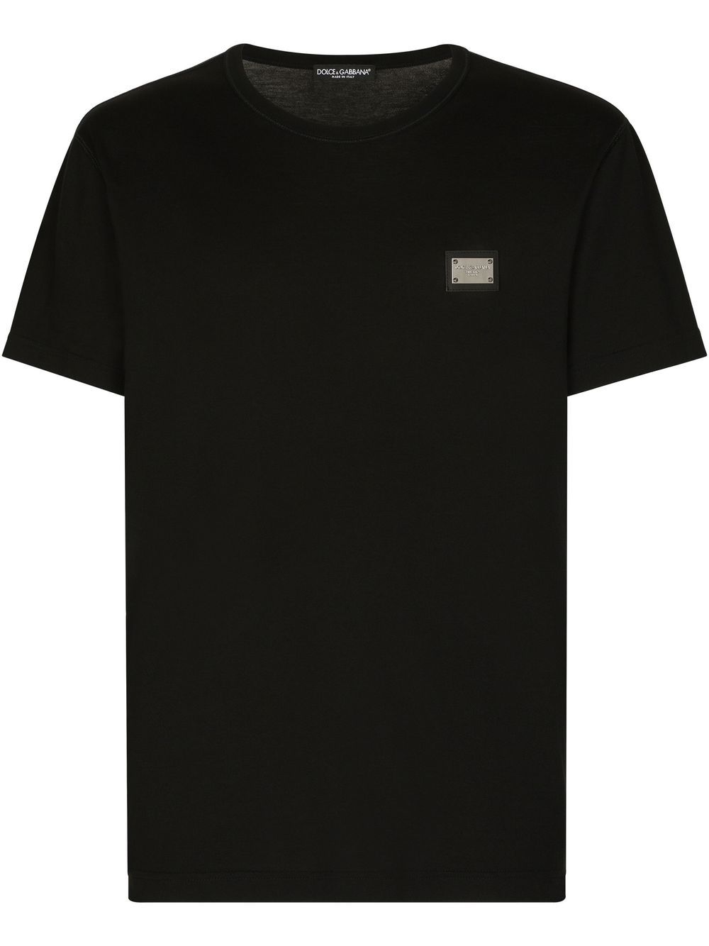 Dolce & Gabbana logo-tag Cotton T-shirt Dolce & Gabbana