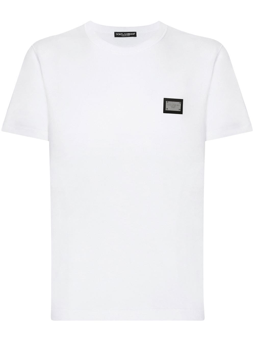 Dolce & Gabbana logo-tag Cotton T-shirt Dolce & Gabbana