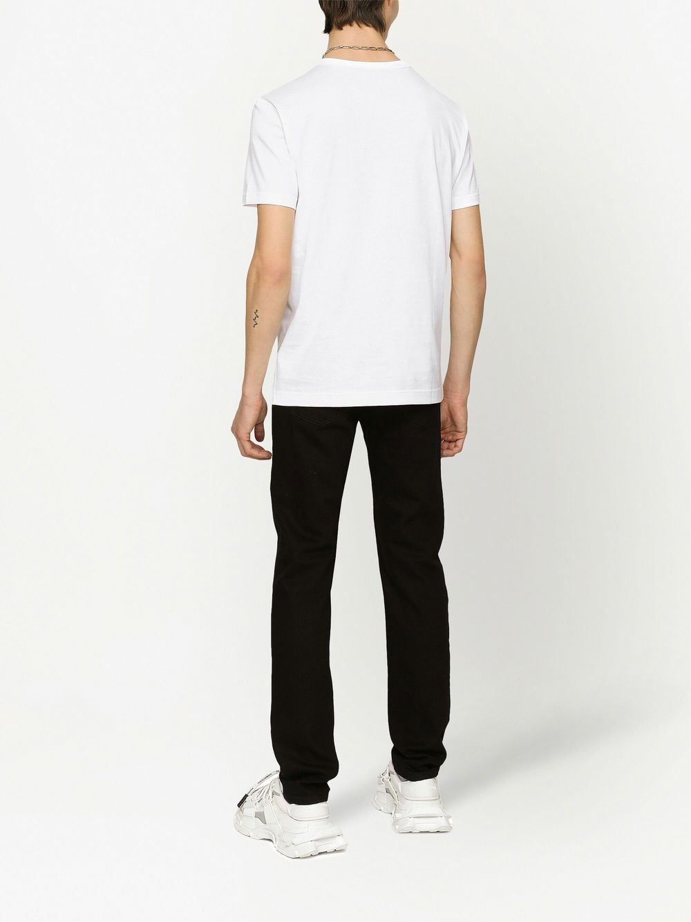Dolce & Gabbana logo-tag Cotton T-shirt Dolce & Gabbana