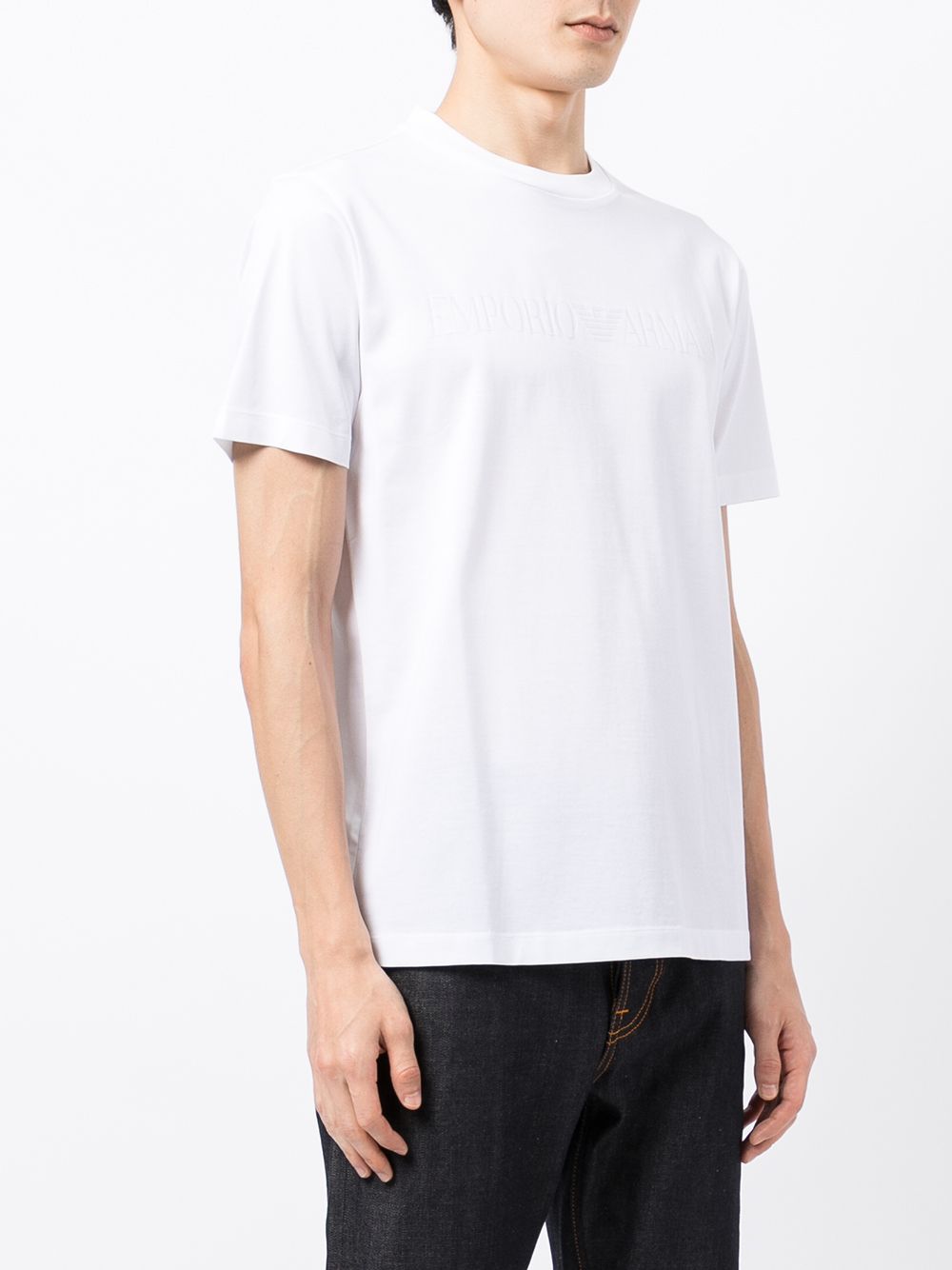 Emporio Armani T-shirts and Polos White Emporio Armani