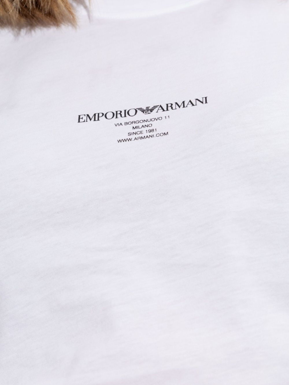 Emporio Armani T-shirts and Polos White Emporio Armani