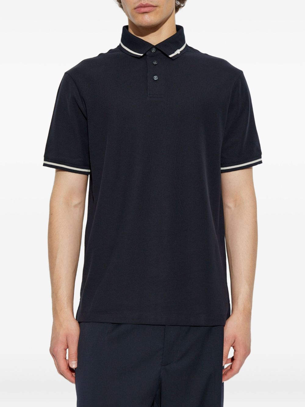 Emporio Armani T-shirts and Polos Blue Emporio Armani
