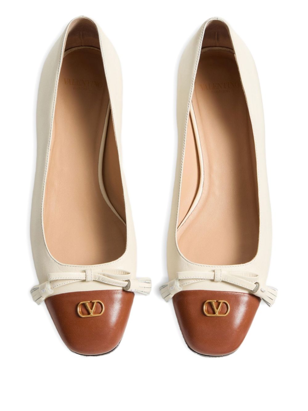 Valentino Garavani Valet Du Roi Ballerina In 25mm Kid Valentino Garavani