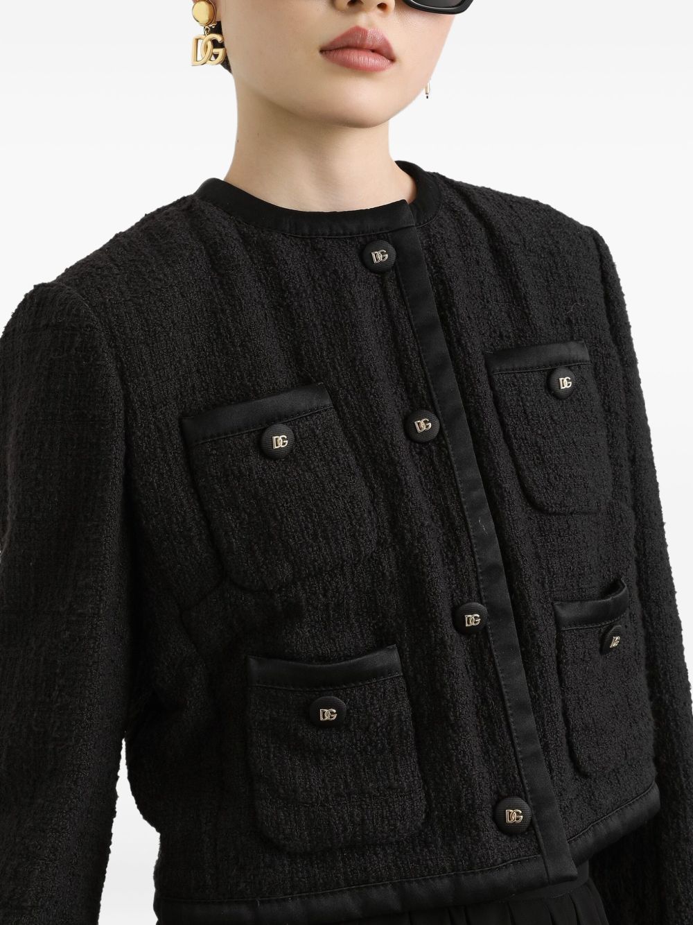 Dolce & Gabbana Rachel Tweed Jacket Dolce & Gabbana