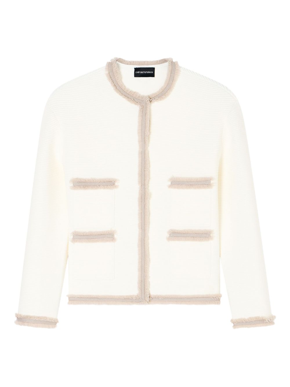 Emporio Armani Jackets White Emporio Armani