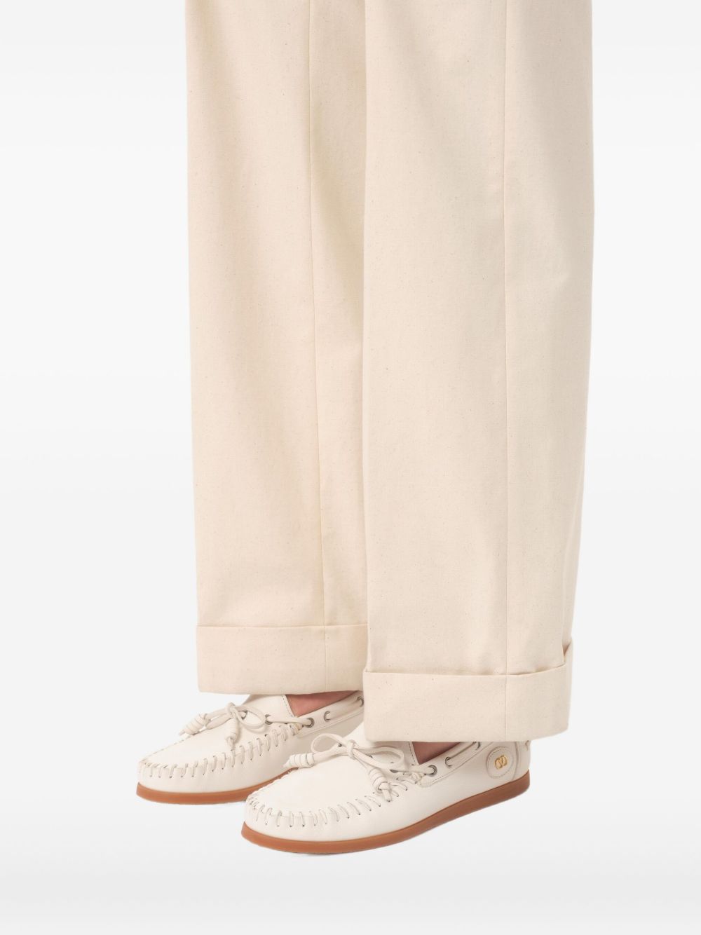 Valentino Garavani Palm Avenue Buffalo Boat Shoe Valentino Garavani