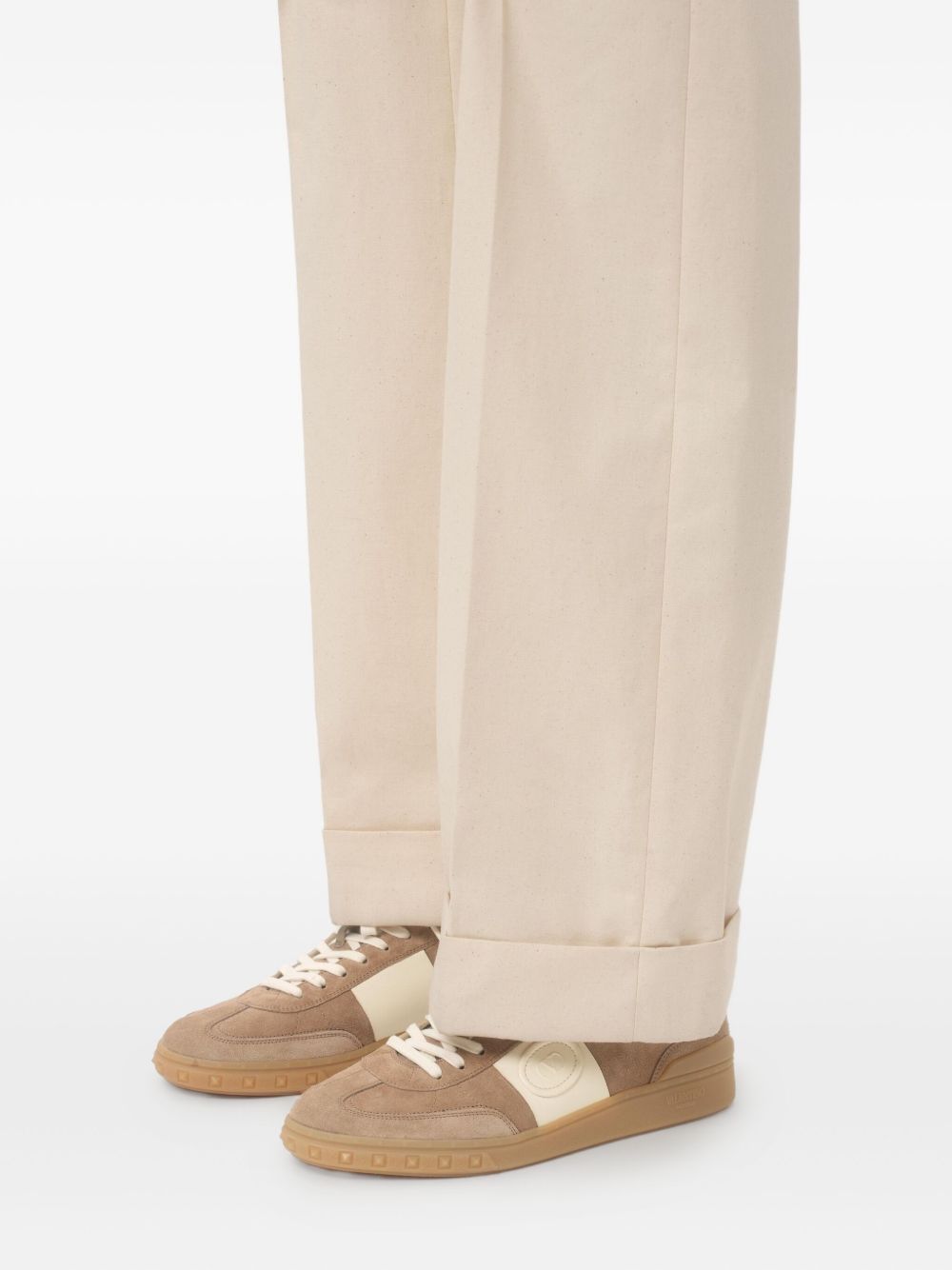 Valentino Garavani Upvillage Crust Leather Sneaker Valentino Garavani