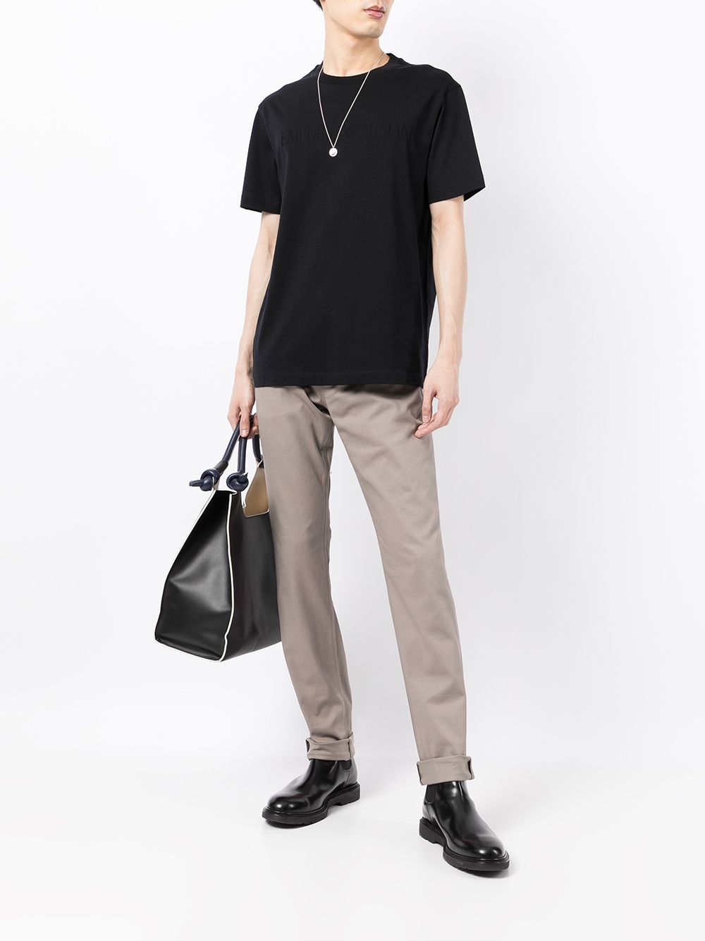 Emporio Armani T-shirts and Polos Blue Emporio Armani