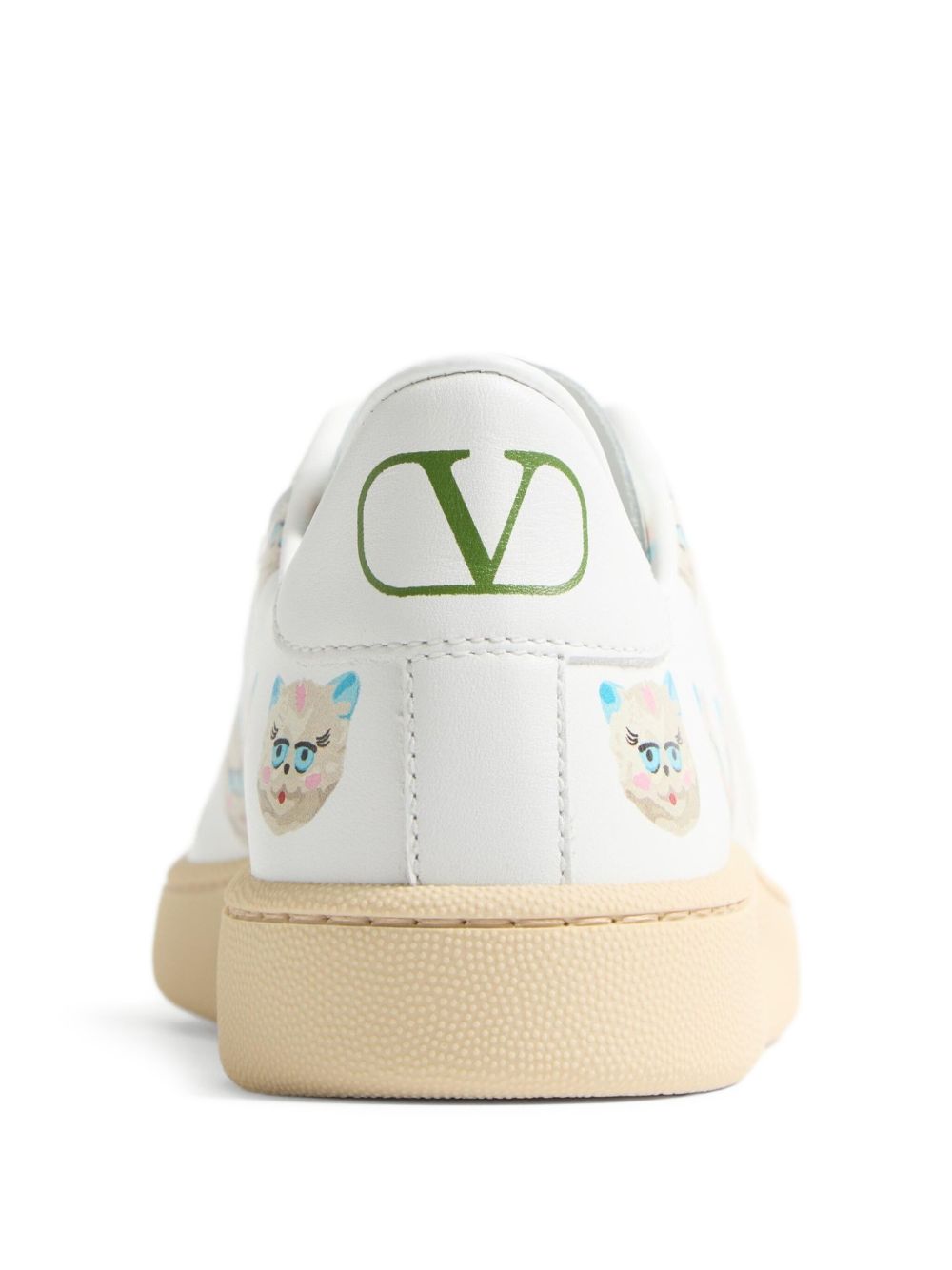 Valentino Garavani Le Chat De La Maison Royco Sneaker In Nappa Calfskin Valentino Garavani