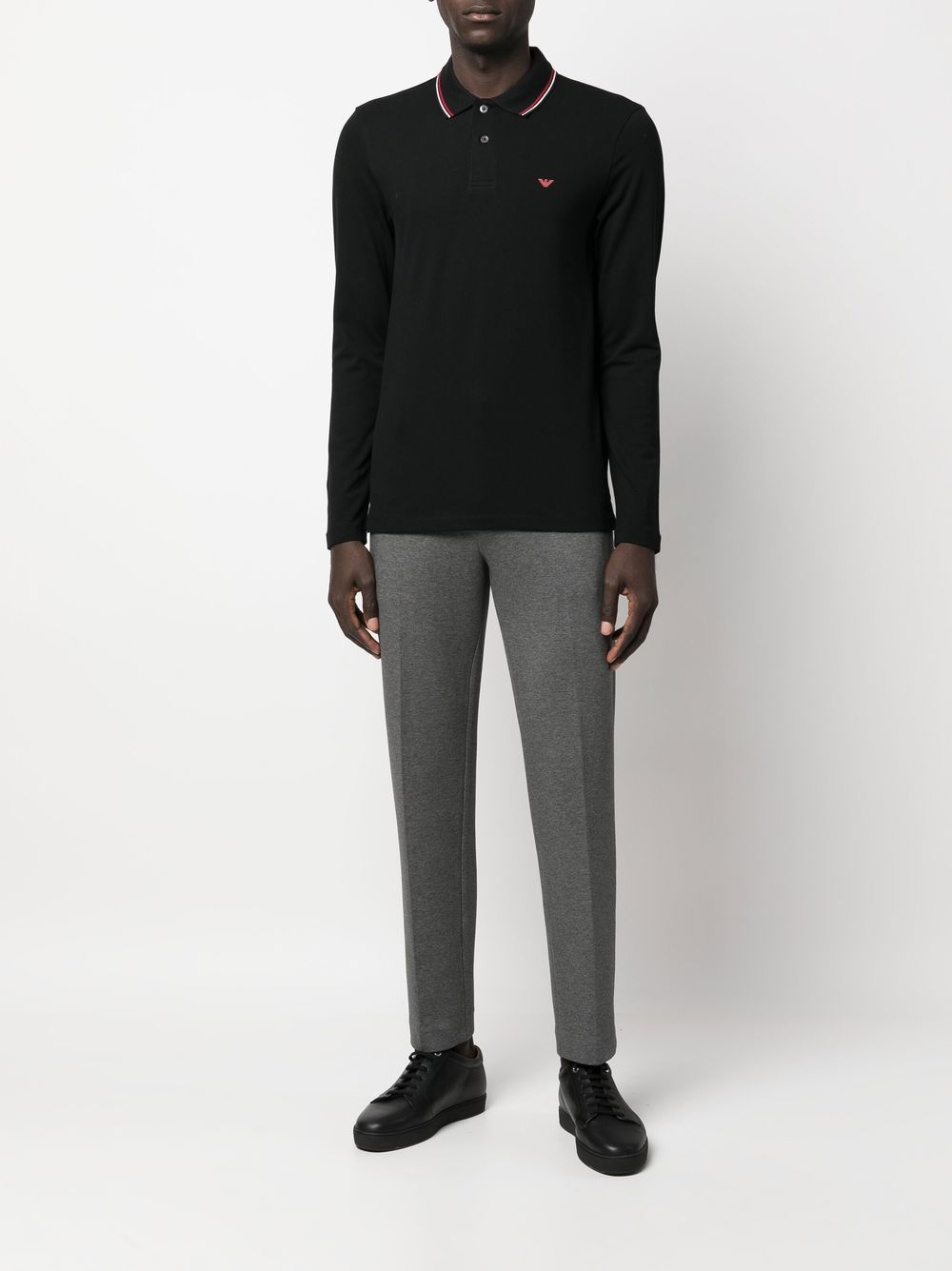 Emporio Armani T-shirts and Polos Black Emporio Armani