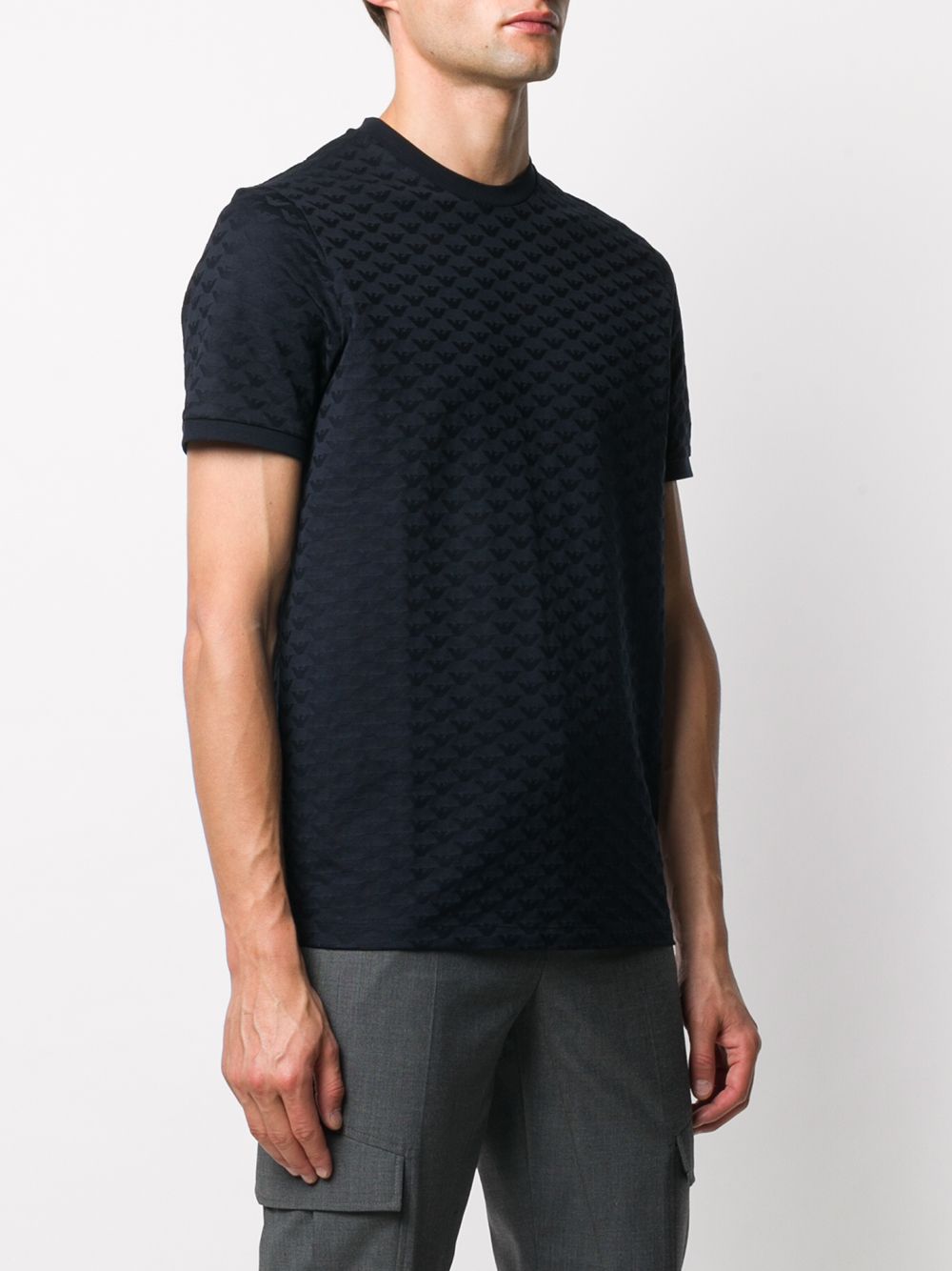 Emporio Armani T-shirts and Polos Blue Emporio Armani