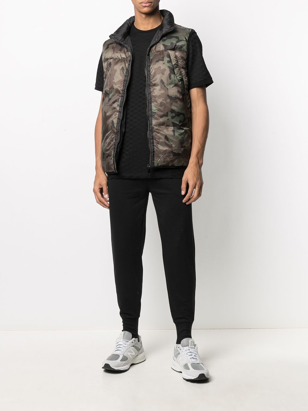 Emporio Armani T-shirts and Polos Black Emporio Armani