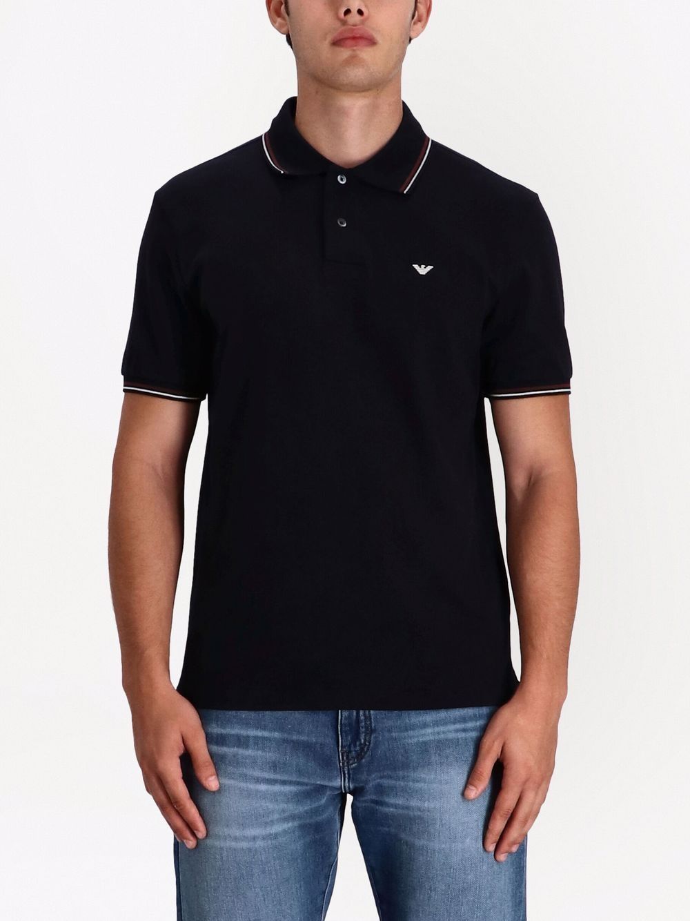 Emporio Armani T-shirts and Polos Blue Emporio Armani