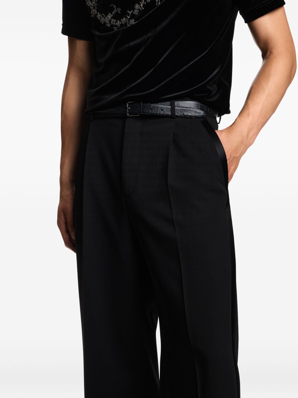 EMPORIO ARMANI EXCLUSIVE Trousers Black EMPORIO ARMANI EXCLUSIVE