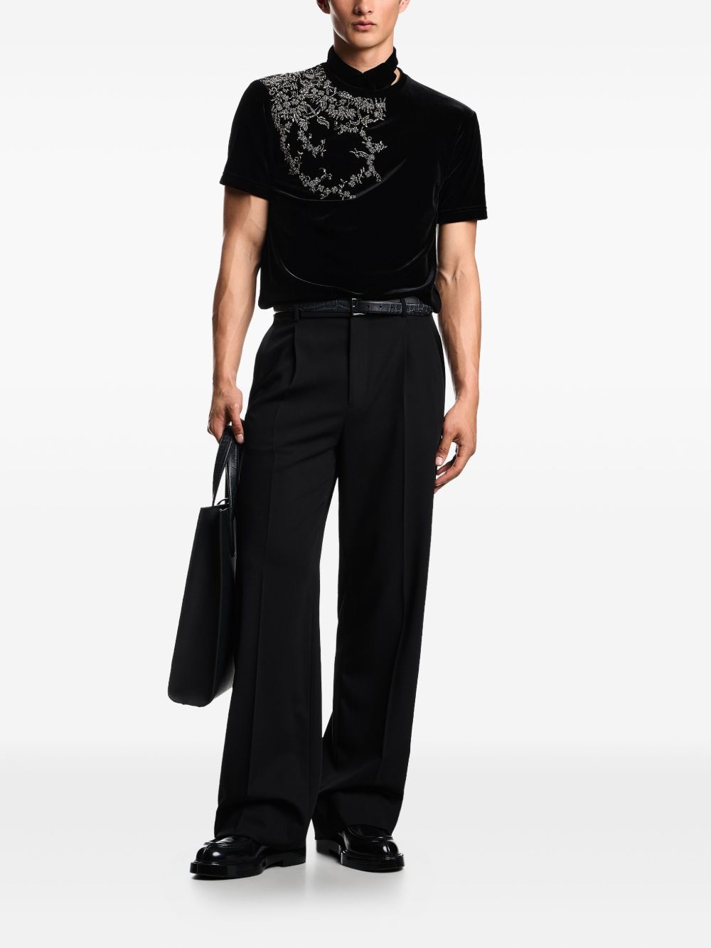EMPORIO ARMANI EXCLUSIVE Trousers Black EMPORIO ARMANI EXCLUSIVE