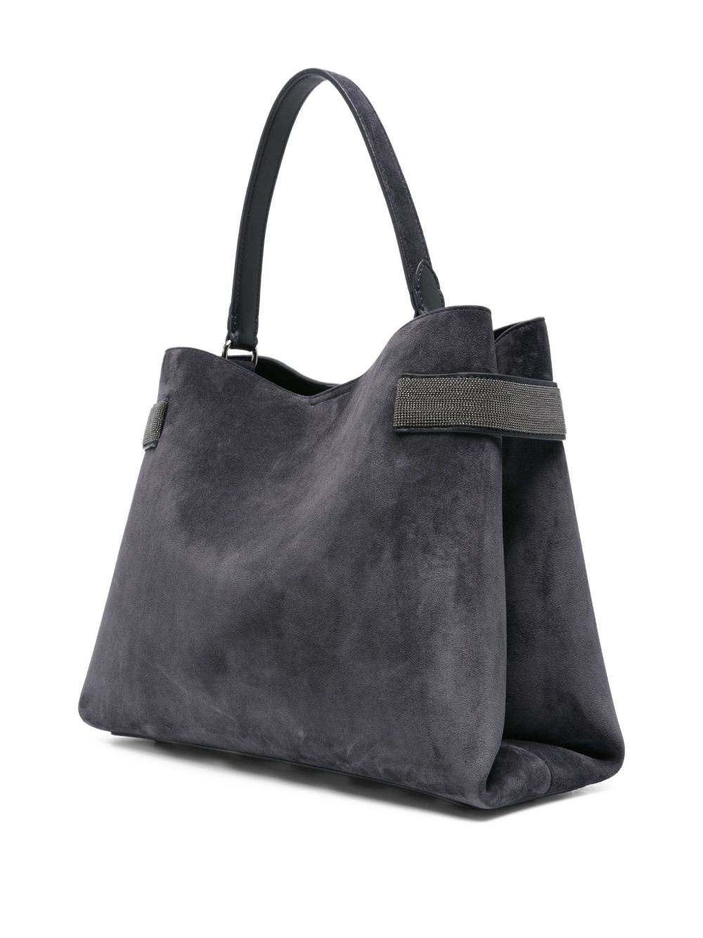 Brunello Cucinelli Suede leather handbag Brunello Cucinelli