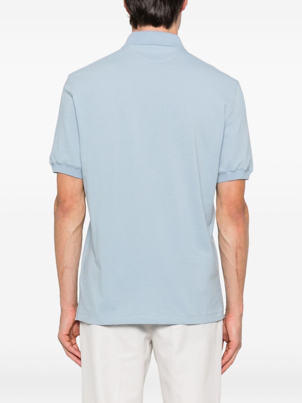Brunello Cucinelli T-shirts and Polos Clear Blue Brunello Cucinelli