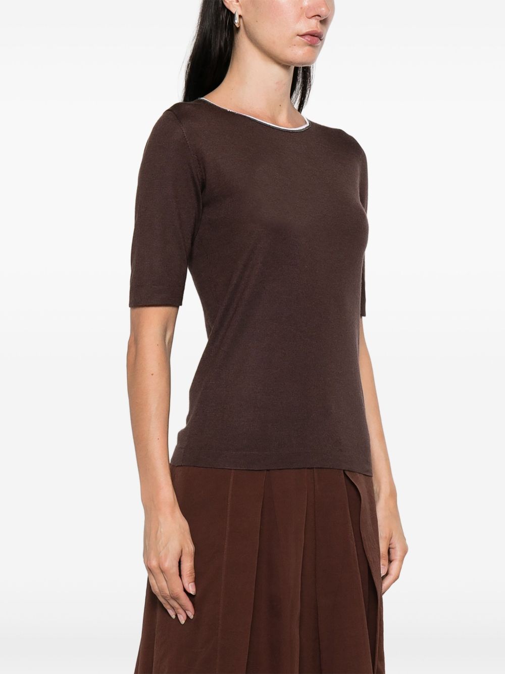 Brunello Cucinelli Sweaters Brown Brunello Cucinelli