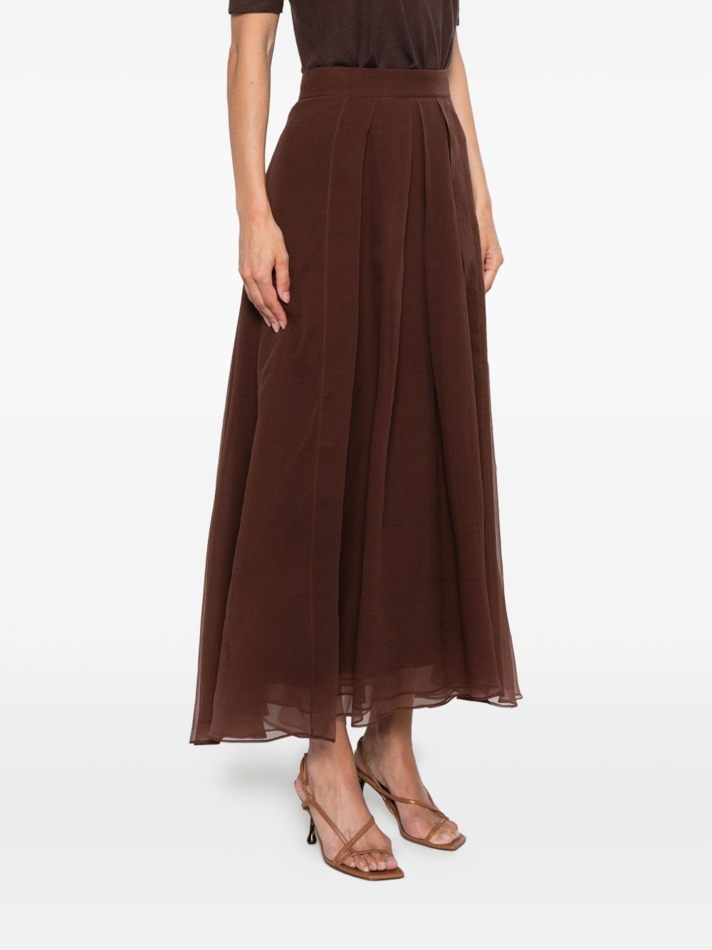 Brunello Cucinelli Skirts Brown Brunello Cucinelli