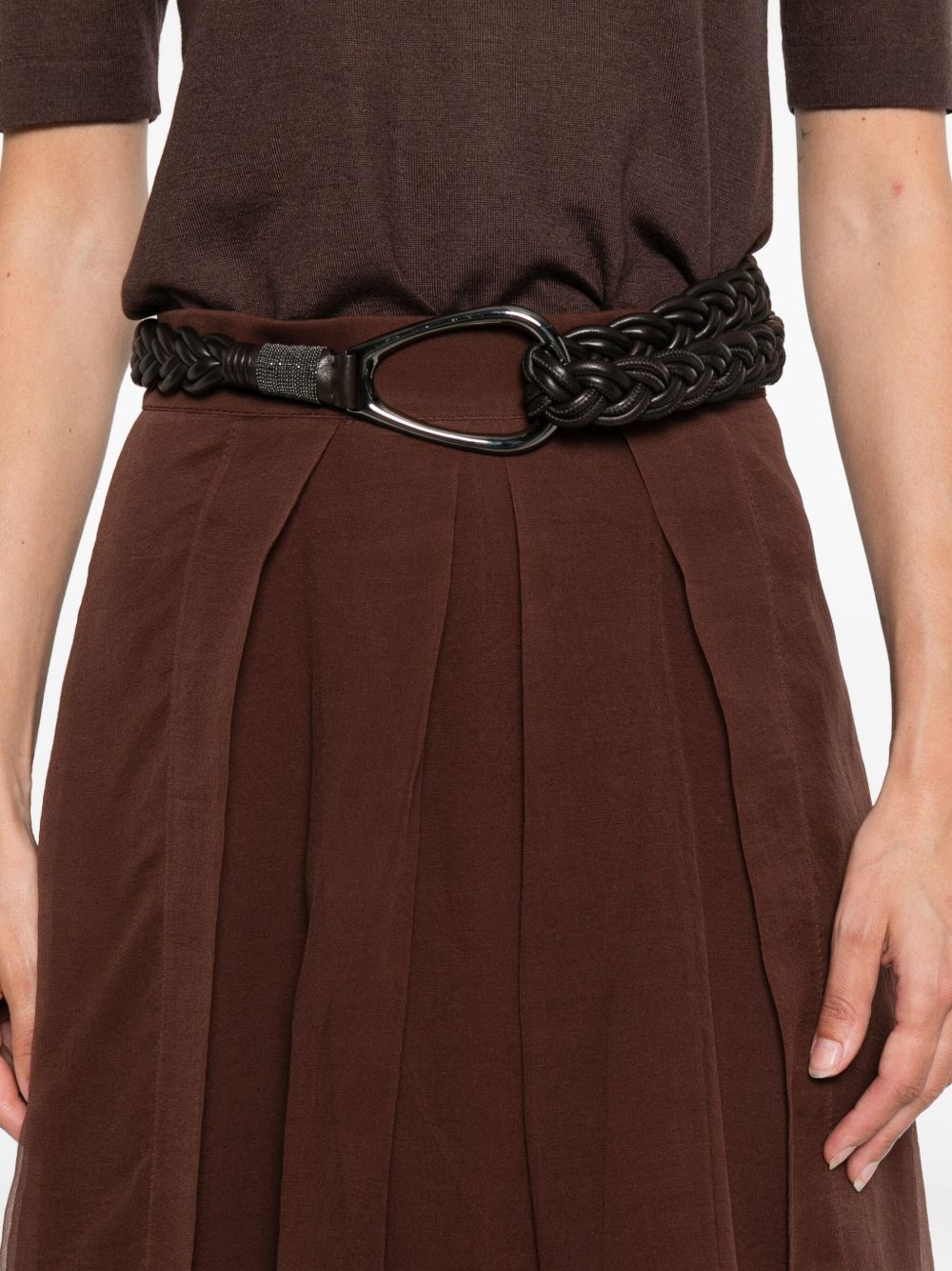 Brunello Cucinelli Skirts Brown Brunello Cucinelli