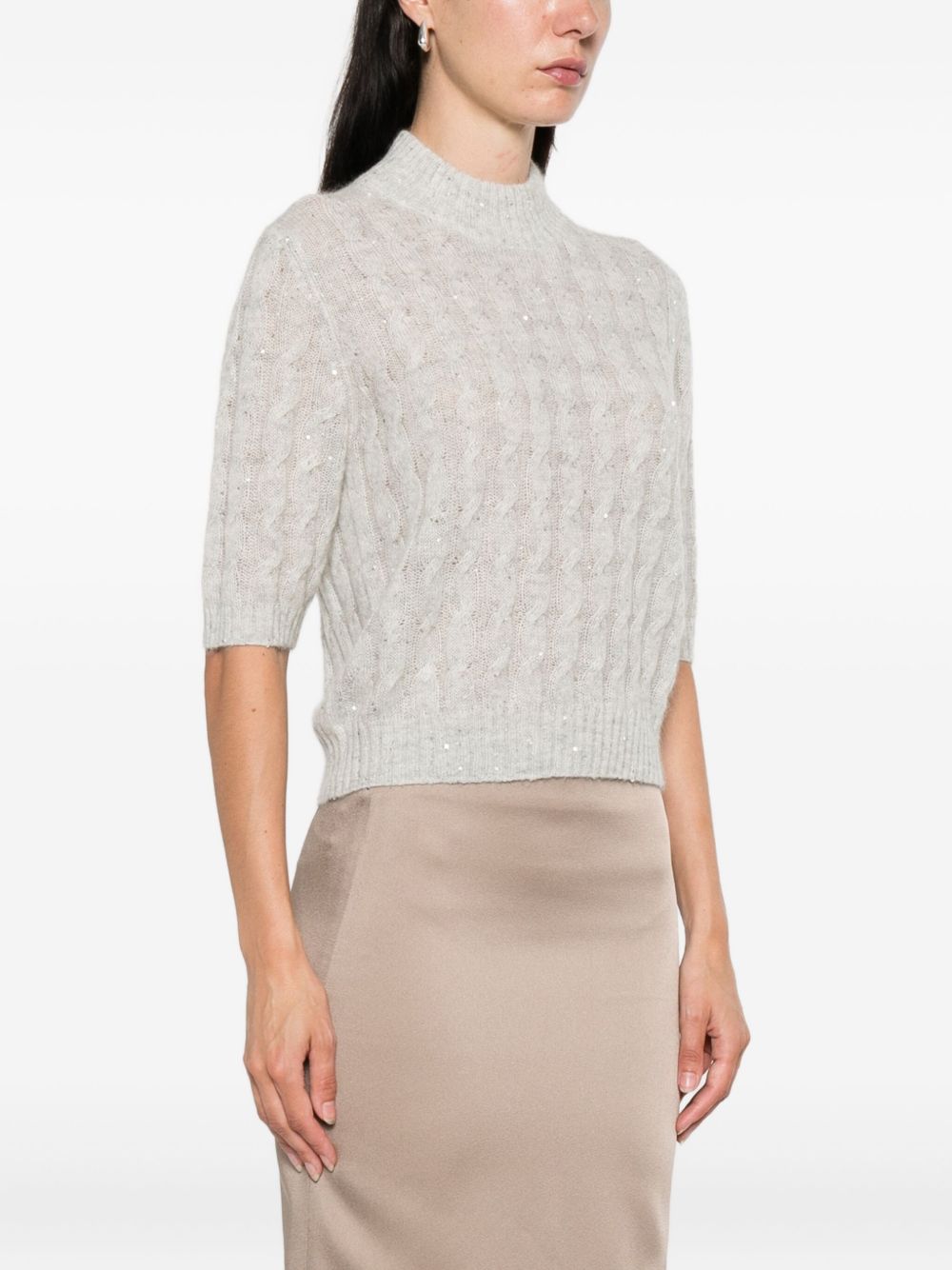 Brunello Cucinelli Sweaters Grey Brunello Cucinelli