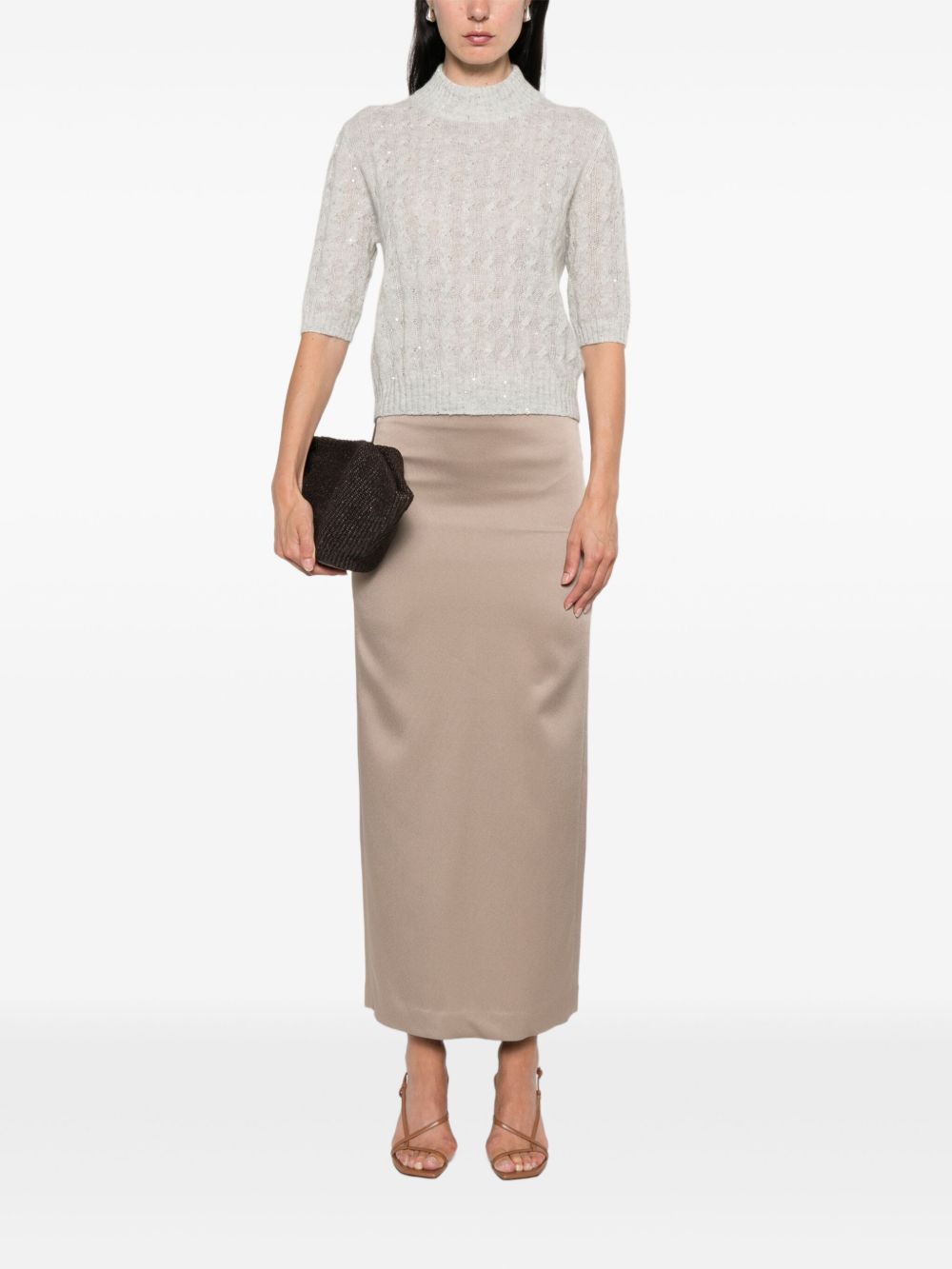 Brunello Cucinelli Sweaters Grey Brunello Cucinelli