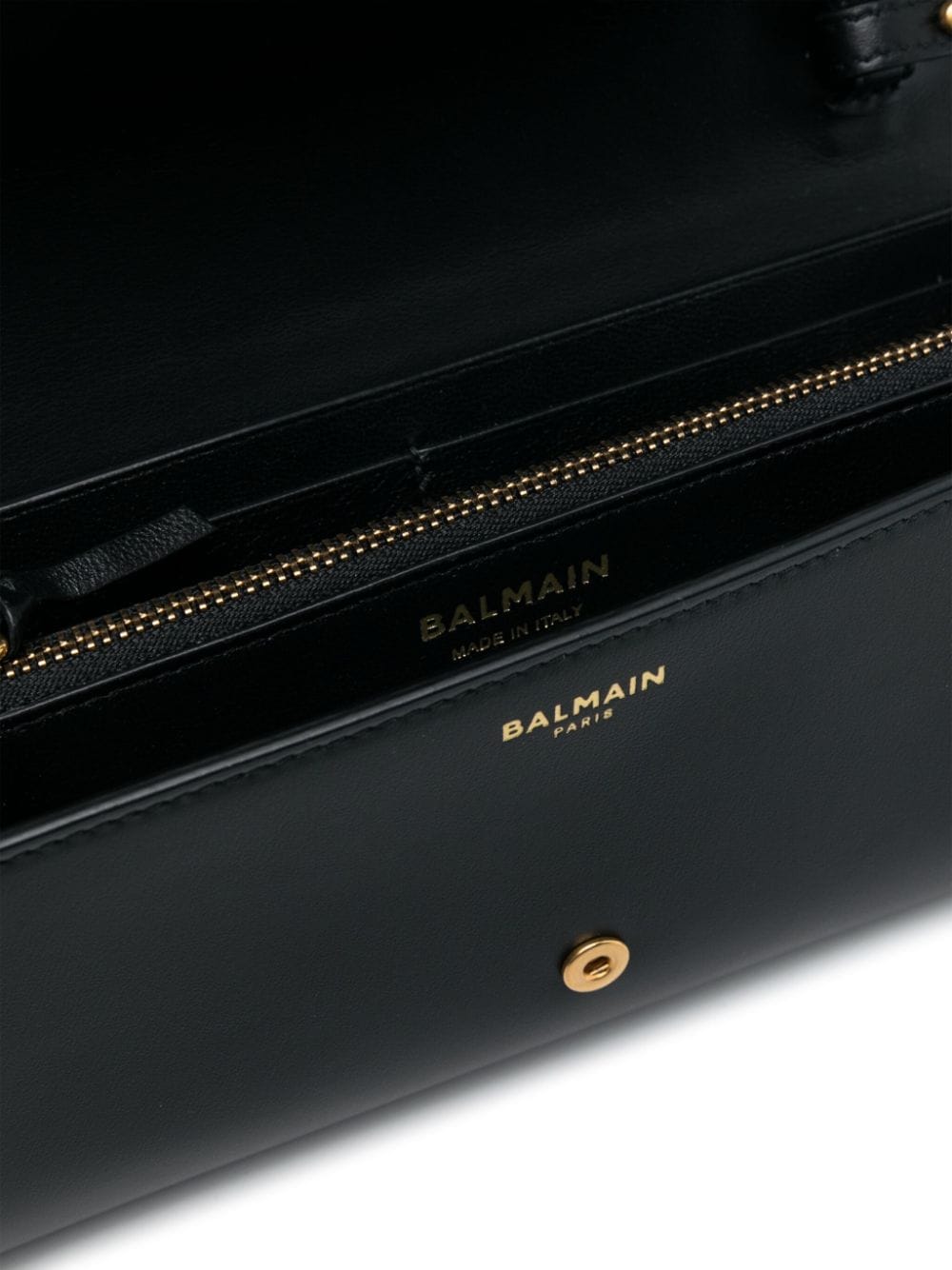 Balmain Logo-plaque leather crossbody bag Balmain