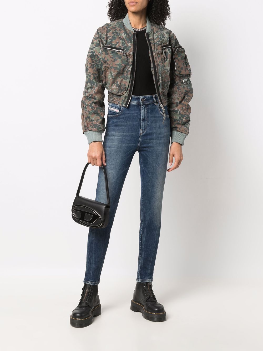Diesel 1DR leather shoulder bag Diesel