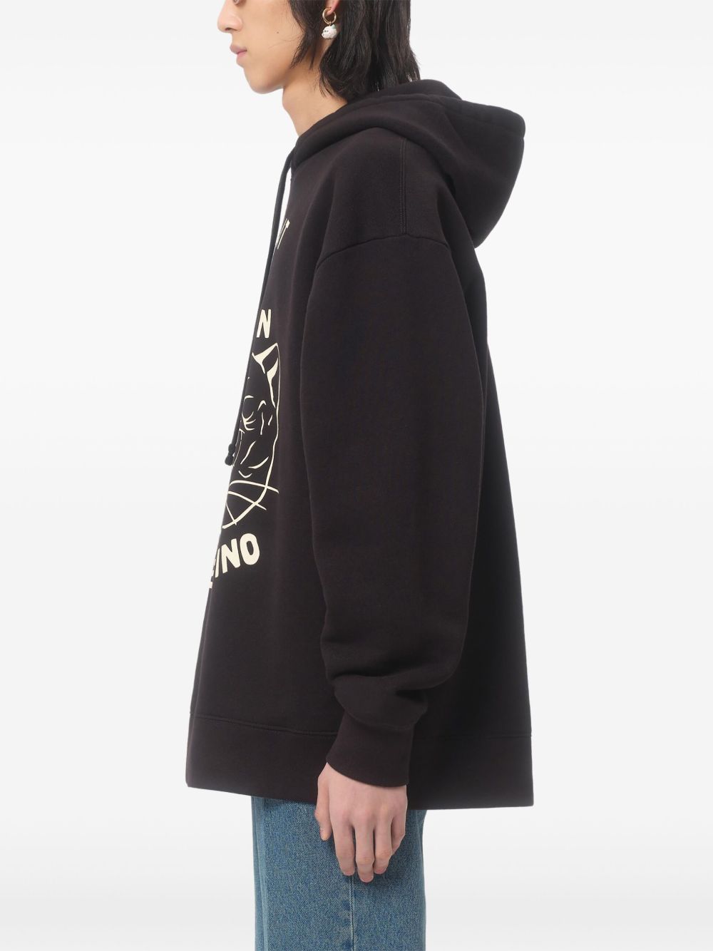 Valentino Chat de La Maison patch hoodie Valentino